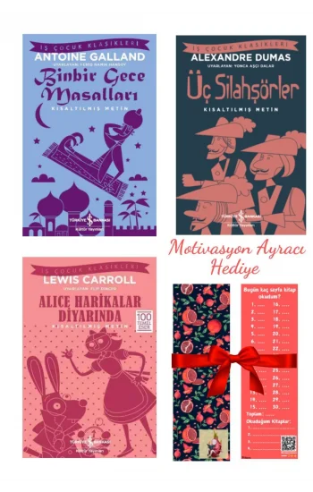 Binbir Gece Masalları - Üç Silahşörler - Alice Harikalar Diyarında Iş Çocuk 3 Kitap Set