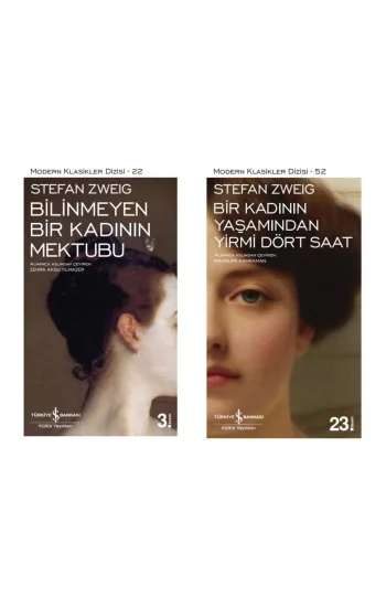 Bir Kadının Yaşamından Yirmi Dört Saat + Bilinmeyen Bir Kadının Mektubu- 2 Kitap Set
