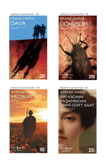 Bir Kadının Yaşamından Yirmi Dört Saat + Dava + Dönüşüm + Mecburiyet- 4 Kitap Set