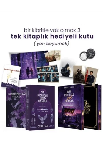 Bir Kibritle Yok Olmak 3 - Hediyeli Yan Boyamalı Kutu (Ciltli)