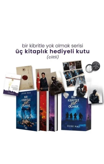 Bir Kibritle Yok Olmak Serisi - Üç Kitaplık Hediyeli Kutu (Ciltli)
