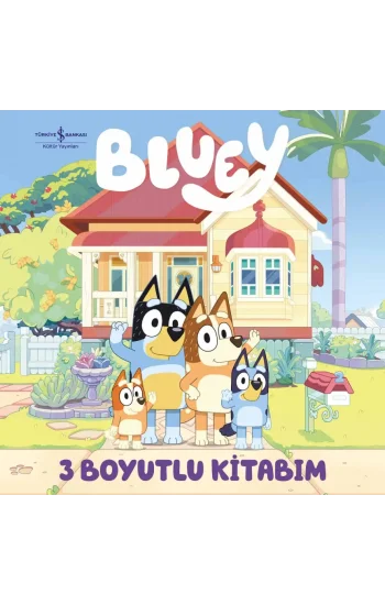 Bluey - 3 Boyutlu Kitabım - Ciltli