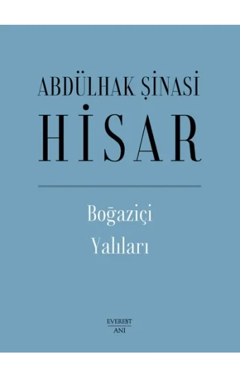 Boğaziçi  Yalıları (Ciltli)