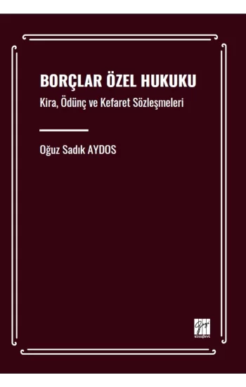 Borçlar Özel Hukuku