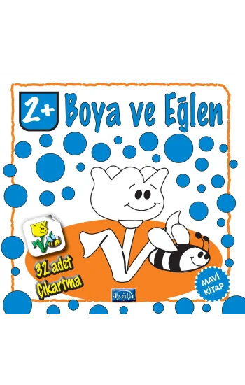 Boya ve Eğlen Mavi Kitap
