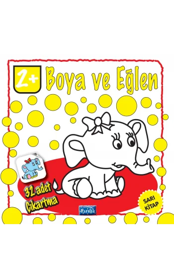 Boya ve Eğlen Sarı Kitap