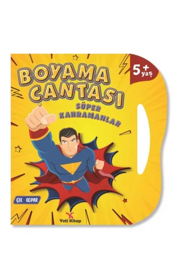 Boyama Çantası Süper Kahramanlar