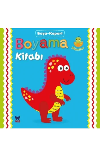 Boyama Kitabı Boya - Kopart - Dinozor