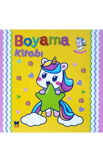 Boyama Kitabı Boya - Kopart - Unicorn