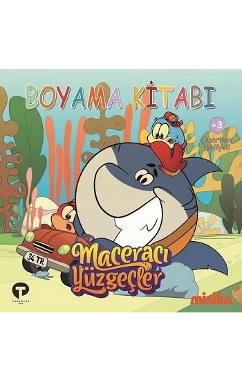 Boyama Kitabı - Maceracı Yüzgeçler 2 (Ciltli)