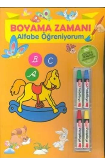 Boyama Zamanı: Alfabe Öğreniyorum