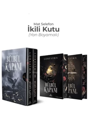 Bülbül Kapanı İkili Kutu - Yan Boyamalı (Ciltli)