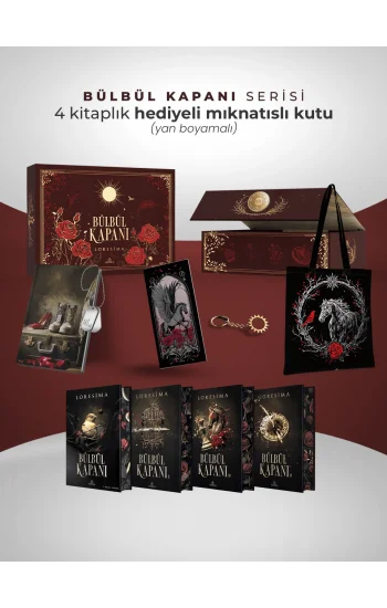 Bülbül Kapanı Serisi – Hediyeli Yan Boyamalı Mıknatıslı Kutu (Ciltli)