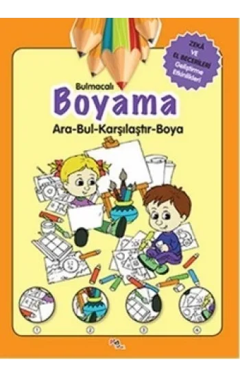 Bulmacalı Boyama (Ara- Bul -Karıştır - Boya)