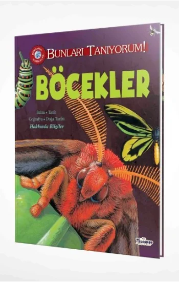 Bunları Tanıyorum! - Böcekler (Ciltli)
