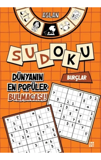 Burçlar Sudoku - Aslan (Kalem Hediyeli)