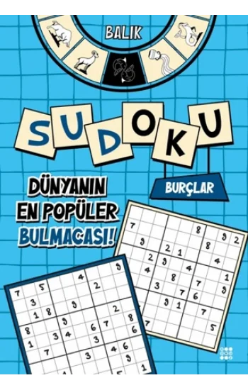Burçlar Sudoku - Balık (Kalem Hediyeli)
