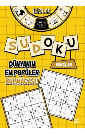 Burçlar Sudoku - İkizler (Kalem Hediyeli)