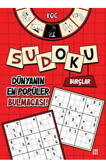 Burçlar Sudoku - Koç (Kalem Hediyeli)