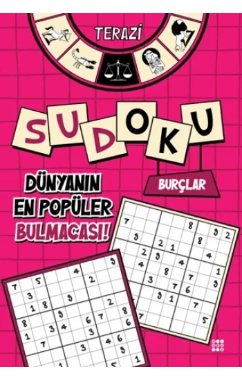 Burçlar Sudoku - Terazi (Kalem Hediyeli)