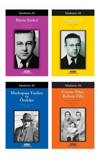 Bütün Şiirleri + Değirmen + Canım Aliye Ruhum Filiz + Markopaşa Yazıları Ve Ötekiler- 4 Kitap Set