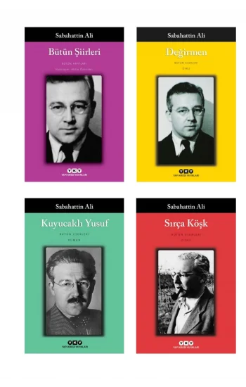 Bütün Şiirleri + Değirmen + Kuyucaklı Yusuf + Sırça Köşk- 4 Kitap Set - Iş Bankası Özel Set