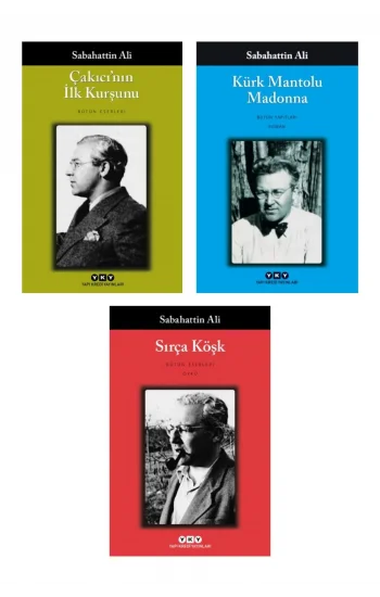 Çakıcının Ilk Kurşunu + Kürk Mantolu Madonna + Sırça Köşk- 3 Kitap Set - Iş Bankası Özel Set