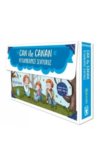 Can İle Canan Peygamberimizi Seviyoruz Seti (5 Kitap Takım)