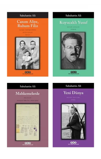 Canım Aliye Ruhum Filiz + Kuyucaklı Yusuf + Mahkemelerde (belgeler) + Yeni Dünya- 4 Kitap Set