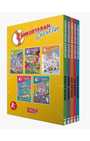 Cankurtaran Çocuklar Kutulu 5 Kitap