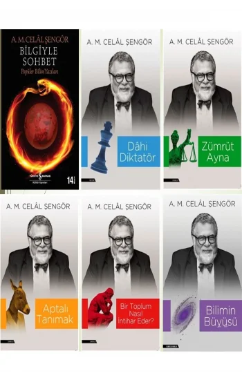 Celal Şengör Bilgiyle Sohbet Tüm Kitapları 6 Kitap Set