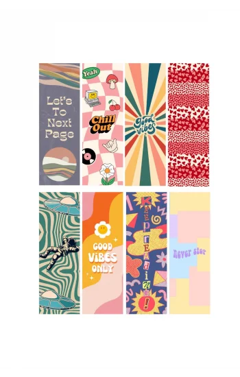 Chill 8li Kitap Ayraçları 05-