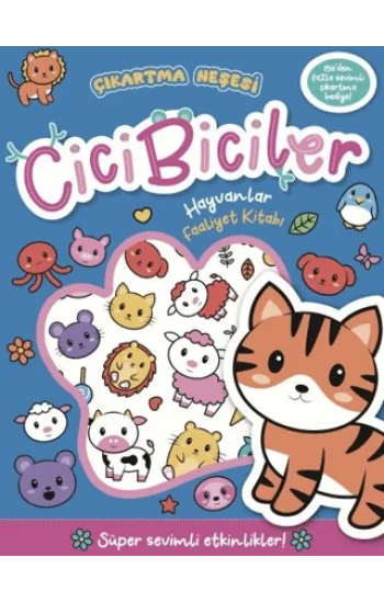 Cicibiciler Hayvanlar Faaliyet Kitabı