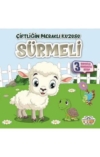 Çiftliğin Meraklı Kuzusu Sürmeli - Benim Canım Çiftliğim (Sıvama Cilt)
