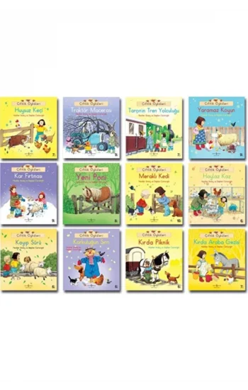 Çiftlik Öyküleri Serisi 12 Kitap Set Ilk Okuma Kitabım