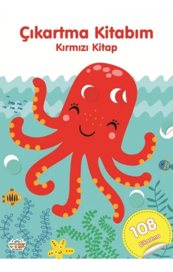 Çıkartma Kitabım Kırmızı Kitap