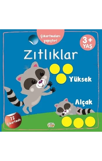 Çıkartmaları Yapıştır-Zıtlıklar (Yüksek-Alçak)