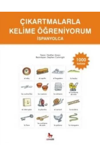 Çıkartmalarla Kelime Öğreniyorum - İspanyolca