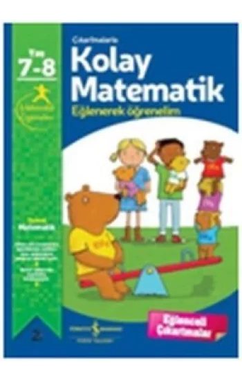 Çıkartmalarla Kolay Matematik 7-8 Yaş