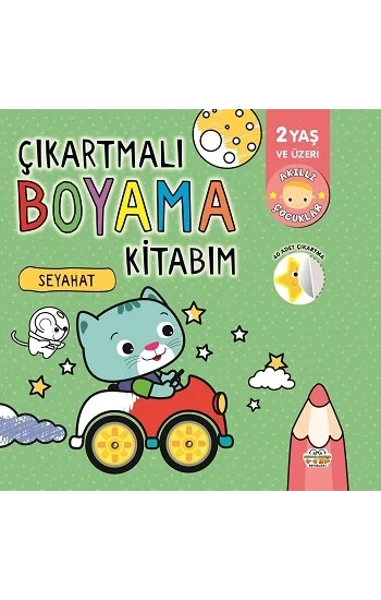 Çıkartmalı Boyama Kitabım-Seyahat