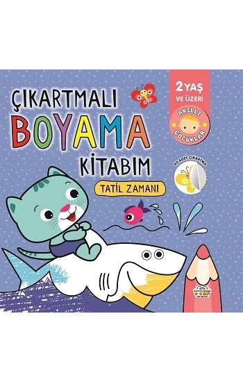 Çıkartmalı Boyama Kitabım - Tatil Zamanı