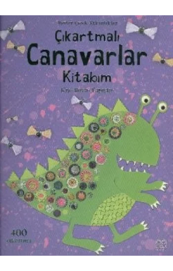Çıkartmalı Canavarlar Kitabım