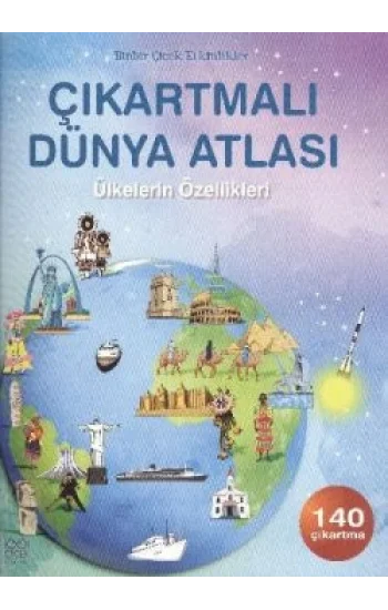 Çıkartmalı Dünya Atlası - Ülkelerin Özellikleri