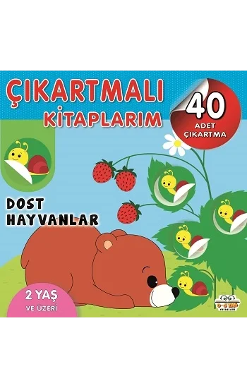Çıkartmalı Kitaplarım - Dost Hayvanlar
