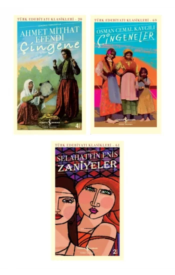 Çingene + Çingeneler + Zaniyeler- 3 Kitap Set - Iş Bankası Özel Set Çingene Kitabı