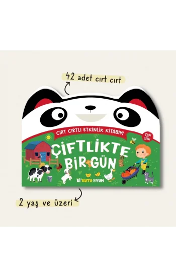 Cırt Cırtlı Etkinlik Kitabım Çiftlikte Bir Gün