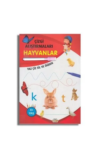 Çizgi Alıştırmaları Hayvanlar