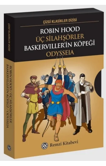 Çizgi Klasikler Dizisi (4 Kitap Kutulu)