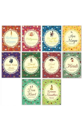 Çocuk Klasikleri Seti -  10 Kitap  (8 Yaş ve Üzeri)