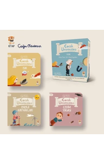 Çocuk Üniversitesi Fizik Set (3 Kitap)